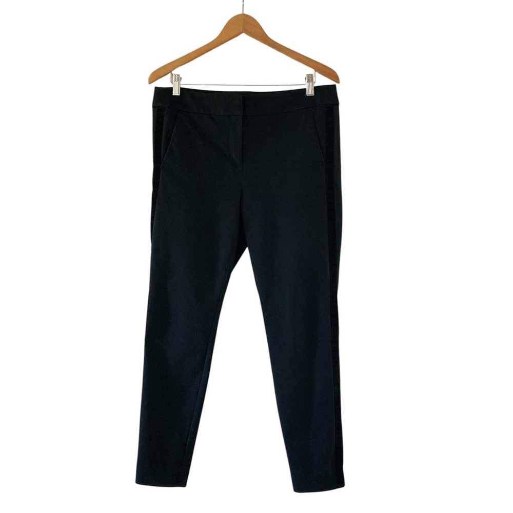 LOFT 10 Black Ankle Marisa Cropped Pants